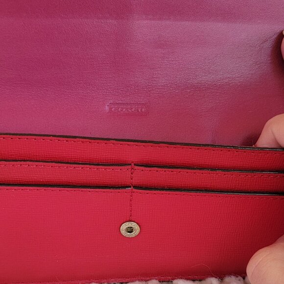 New Coach Rowan Satchel in Bright Violet with Wallet - Picture 9 of 11